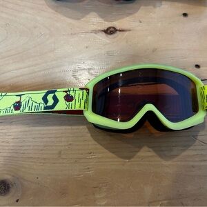 Scott youth Ski Goggles with Patterned Strap